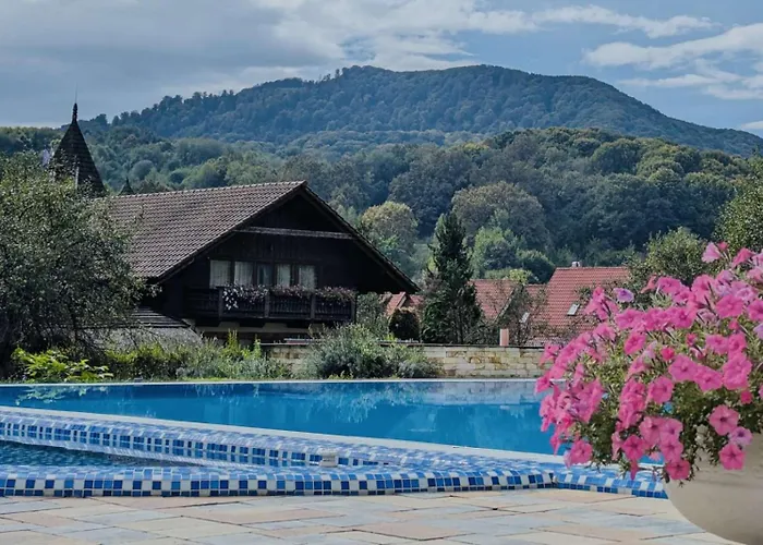 Casinhas em Ukrainian Carpathians